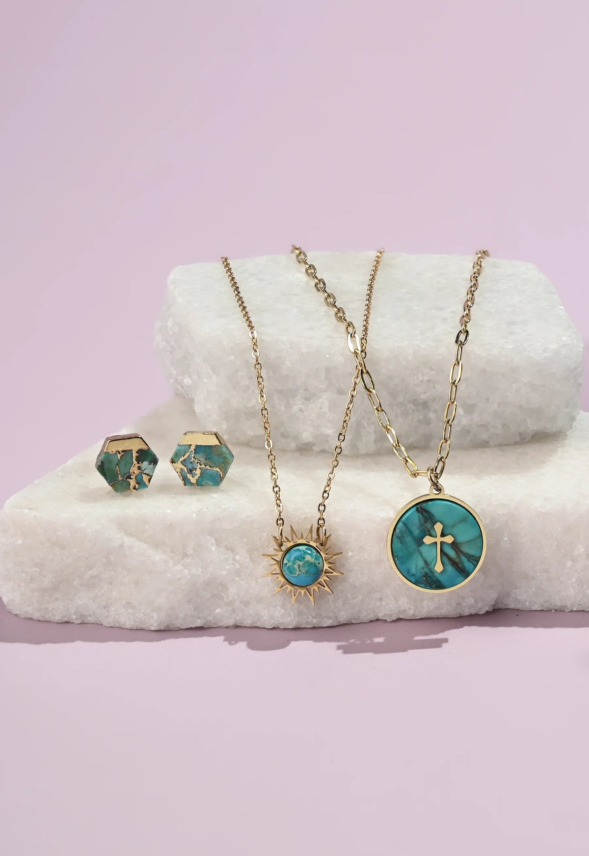 Anchored Cross Necklace