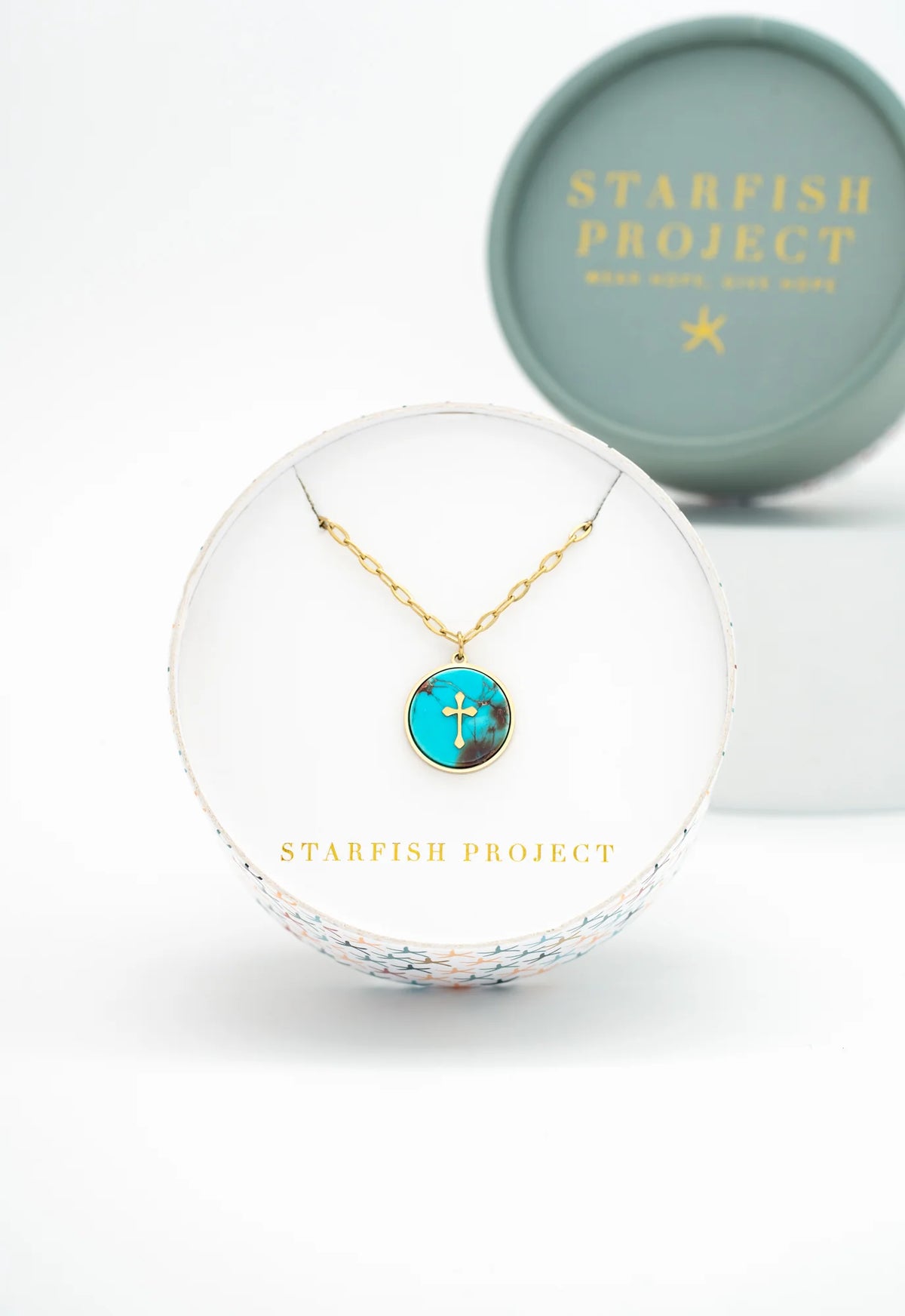 Anchored Cross Necklace