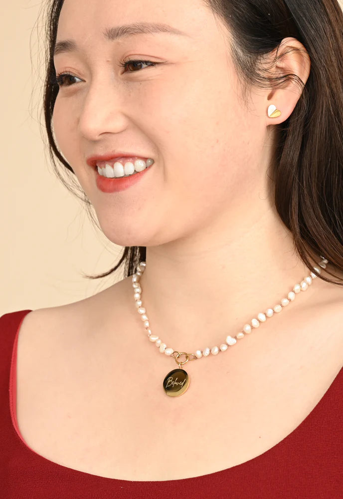 Evermore Heart Studs
