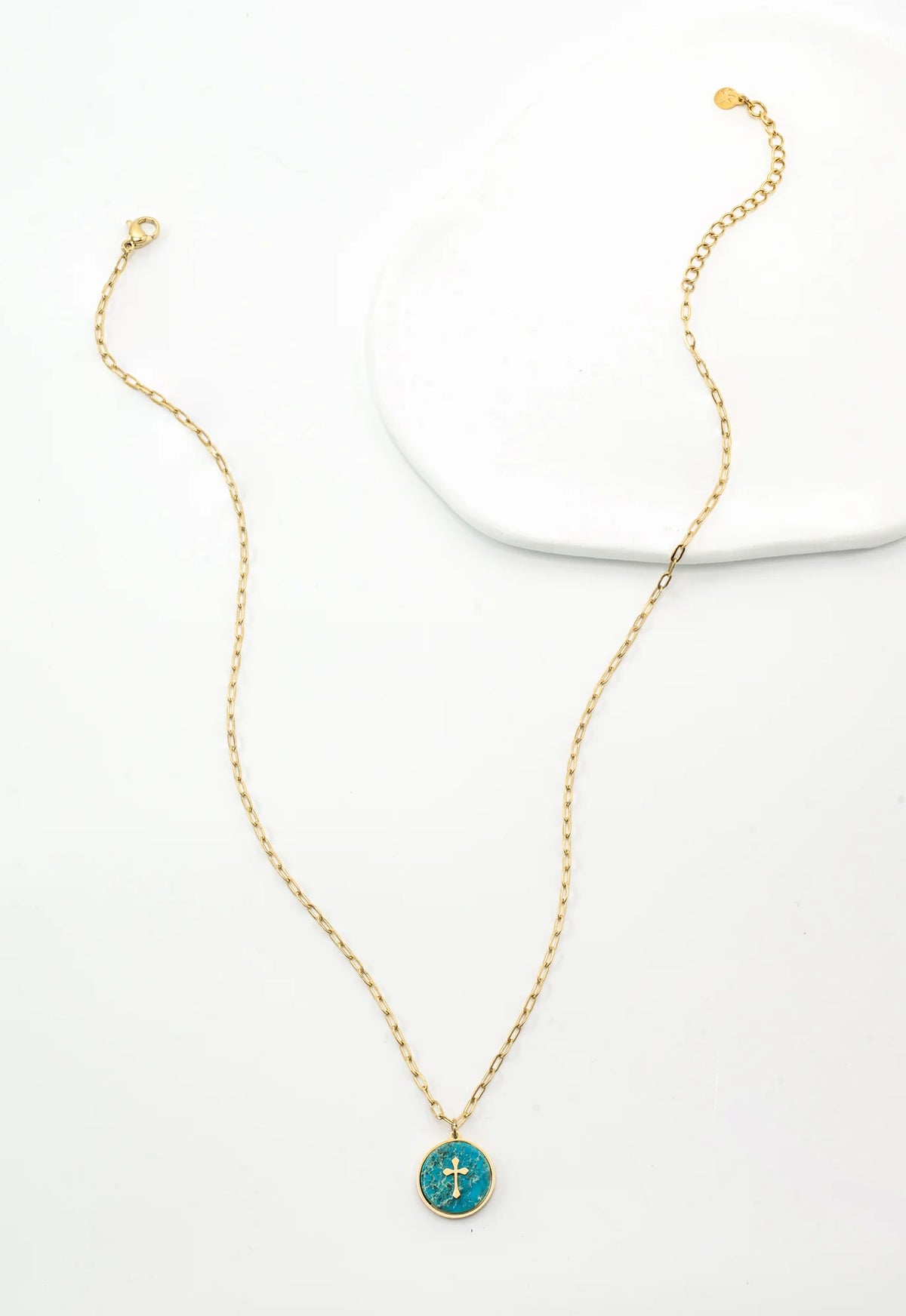 Anchored Cross Necklace